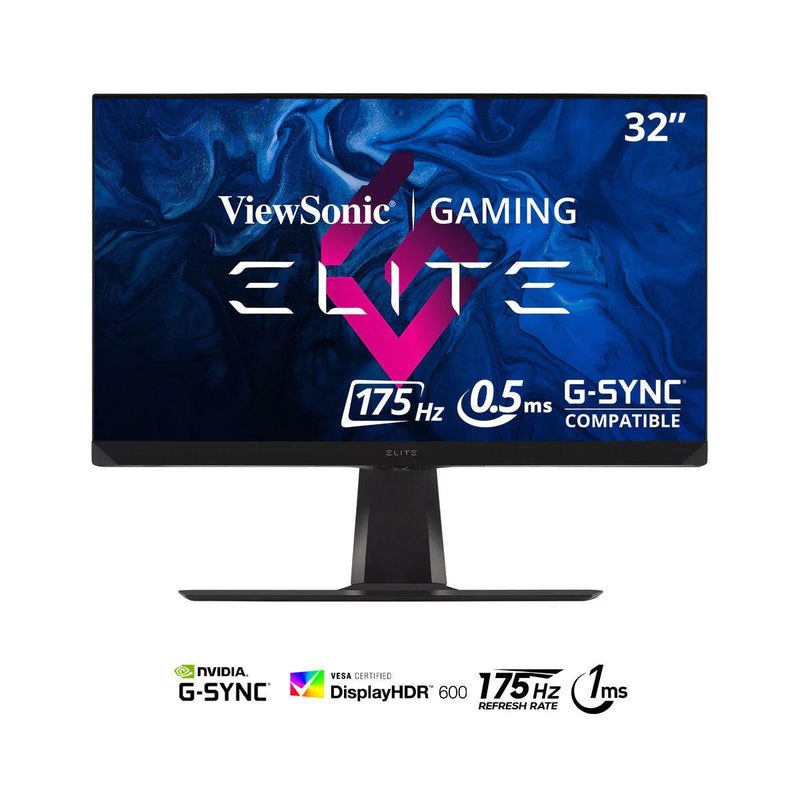 Viewsonic Elite XG320Q 32-Inch QHD Quantum Dot IPS G-SYNC Compatible Gaming Monitor With AdobeRGB - DataBlitz