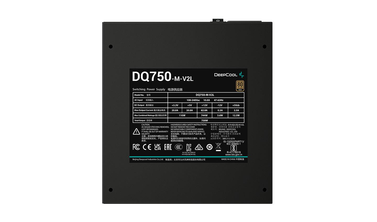 Deepcool DQ750-M-V2L 750W Power Supply (DP-GD-DQ750-M-V2L) - DataBlitz