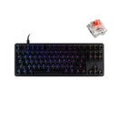 Tecware Phantom+ 87-Keys RGB Wired Mechanical Keyboard (Pre-Lubed Wraith Pink Linear Switches) - DataBlitz