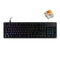 Tecware Phantom+ 104-Keys RGB Wired Mechanical Keyboard (Pre-Lubed Wraith Orange Tactile Switches) - DataBlitz