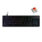 Tecware Phantom+ 104-Keys RGB Wired Mechanical Keyboard (Pre-Lubed Wraith Red Linear Switches) - DataBlitz