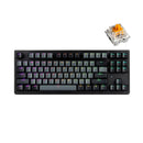 Tecware Phantom+ Elite 87-Keys RGB Wireless/Wired Black Mechanical Keyboard (Pre-Lubed Wraith Orange Tactile Switches) - DataBlitz