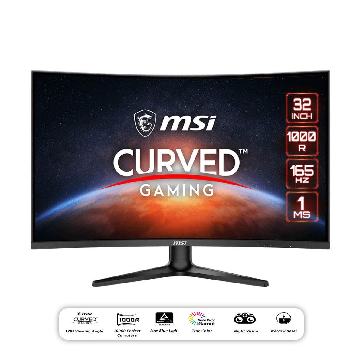MSI Optix G321C 31.5”  FHD Curved Gaming Monitor - DataBlitz