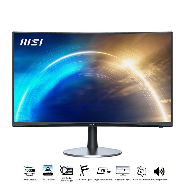 MSI Pro MP242C 23.6-Inch FHD 75HZ Curved VA Monitor