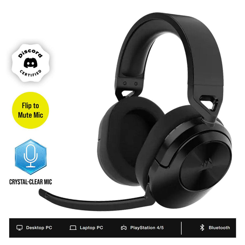 Corsair HS55 Wireless Core Gaming Headset For PS5/PS4/PC/MAC - DataBlitz