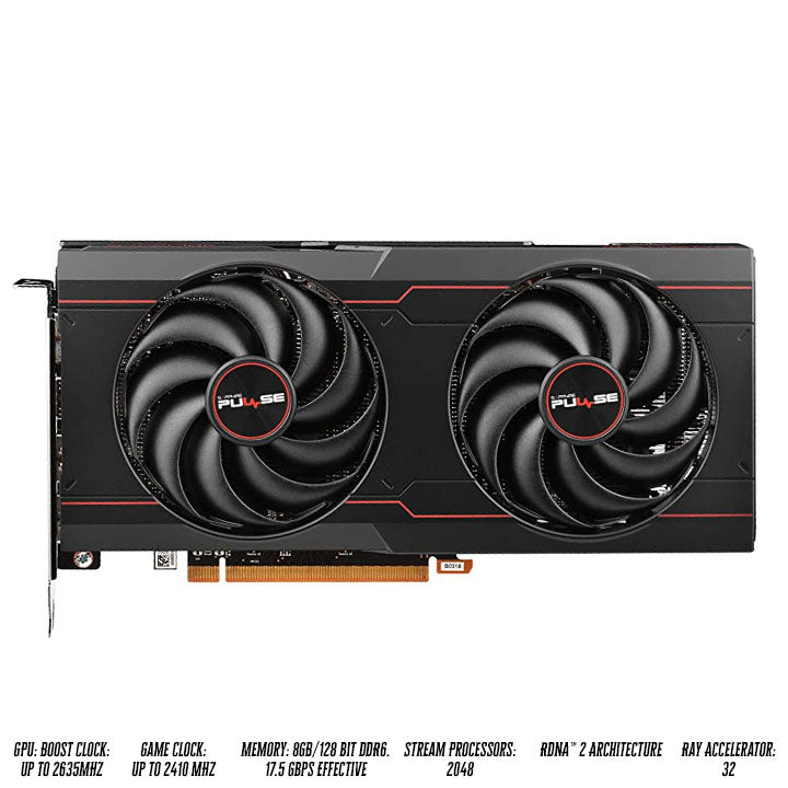 Sapphire Pulse AMD Radeon RX 6650 XT Gaming OC 8GB GDDR6 Graphics Card