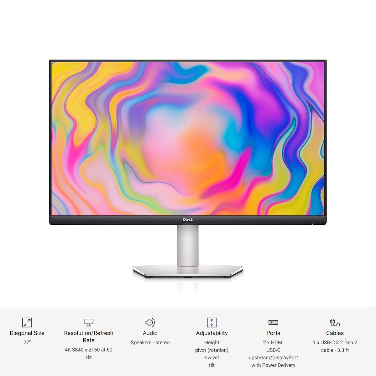 Home All products Dell S2722QC 27" 4K UHD USB-C Monitor