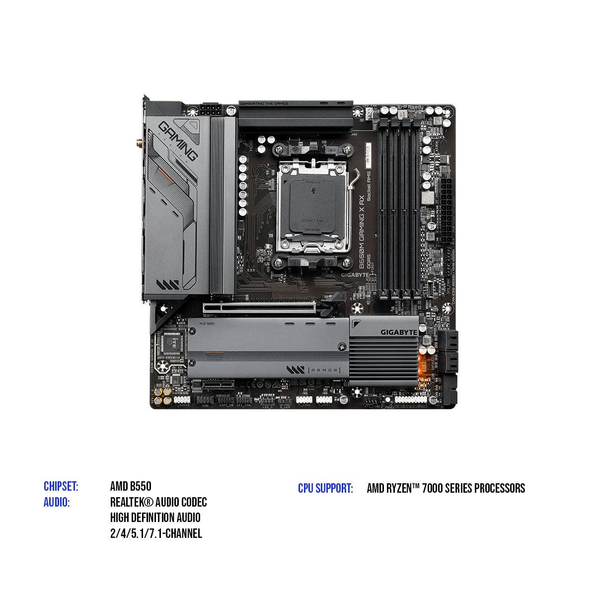 GIGABYTE B650M Gaming X AX Motherboard - DataBlitz