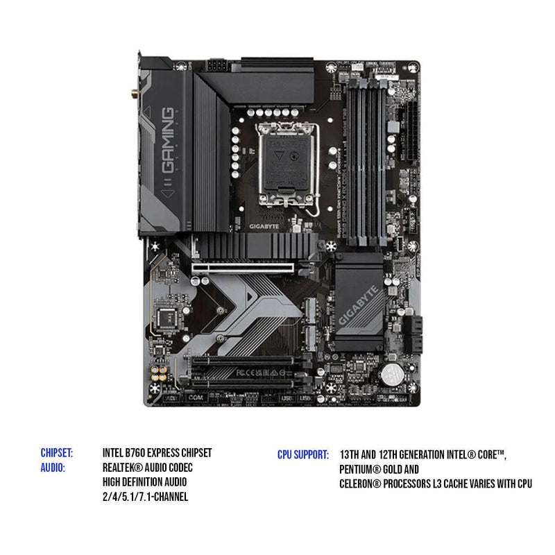 Gigabyte B760 Gaming X AX DDR4 Motherboard - DataBlitz