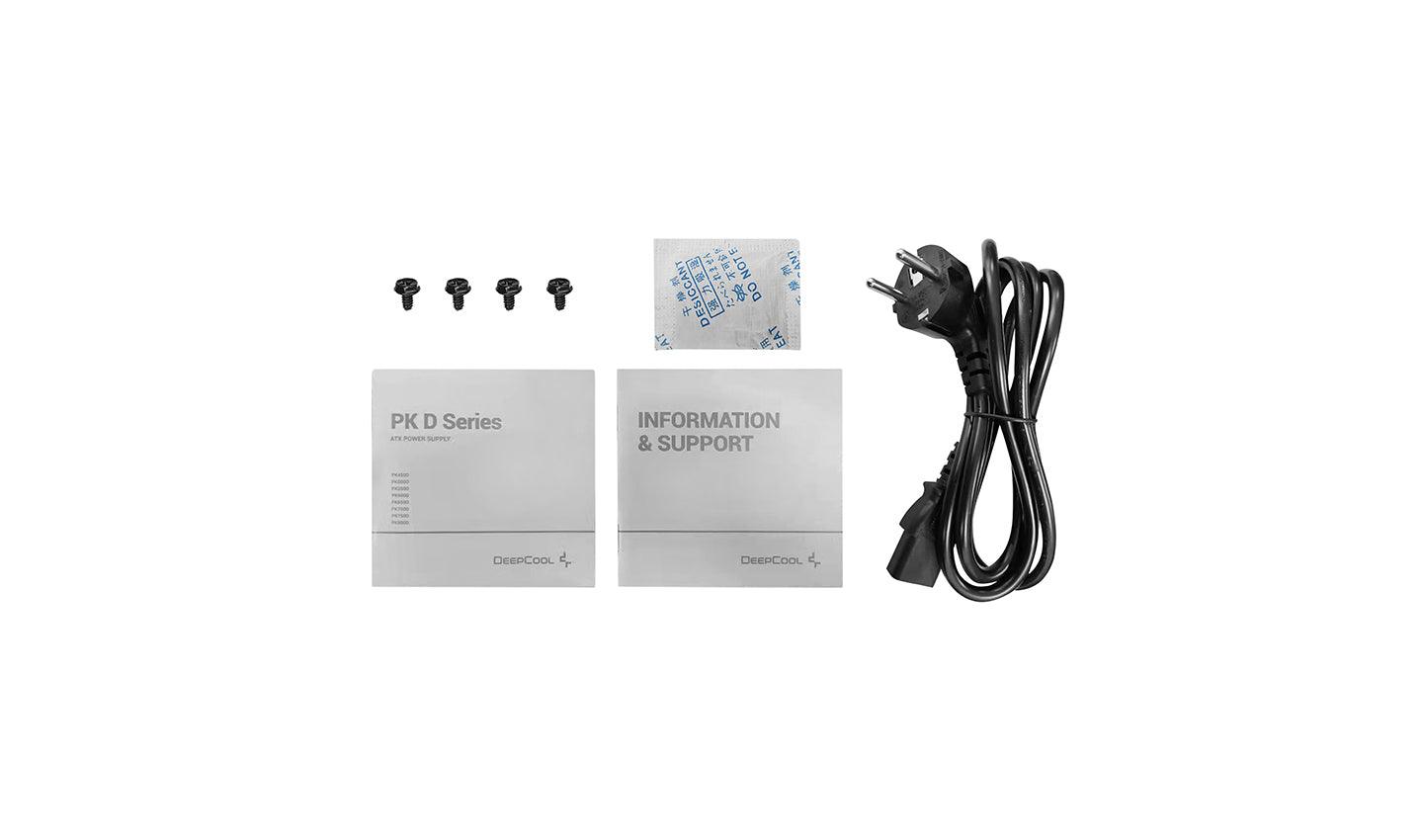 Deepcool PK650D 80 Plus Bronze ATX Power Supply (R-PK650D-FA0B-US) - DataBlitz