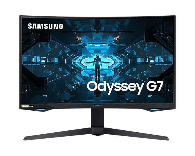 SAMSUNG ODYSSEY G7 LC27G75TQSEXXP 27" WQHD CURVED GAMING MONITOR (BLACK) - DataBlitz