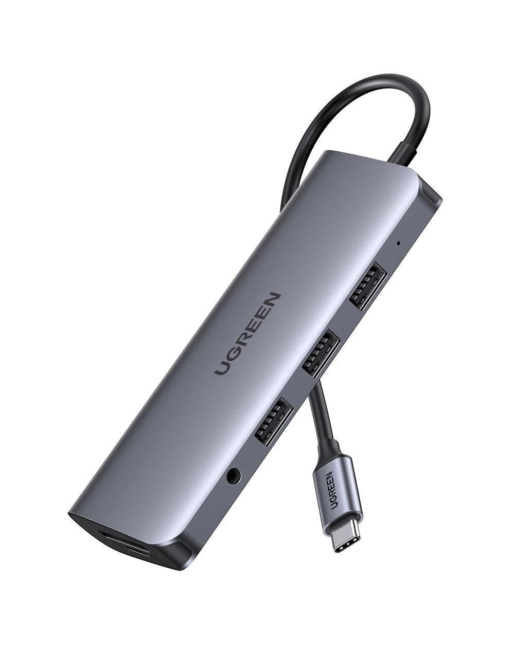 UGREEN USB-C 10-IN-1 MULTIFUNCTIONAL ADAPTER (SPACE GRAY) (CM179/80133) - DataBlitz