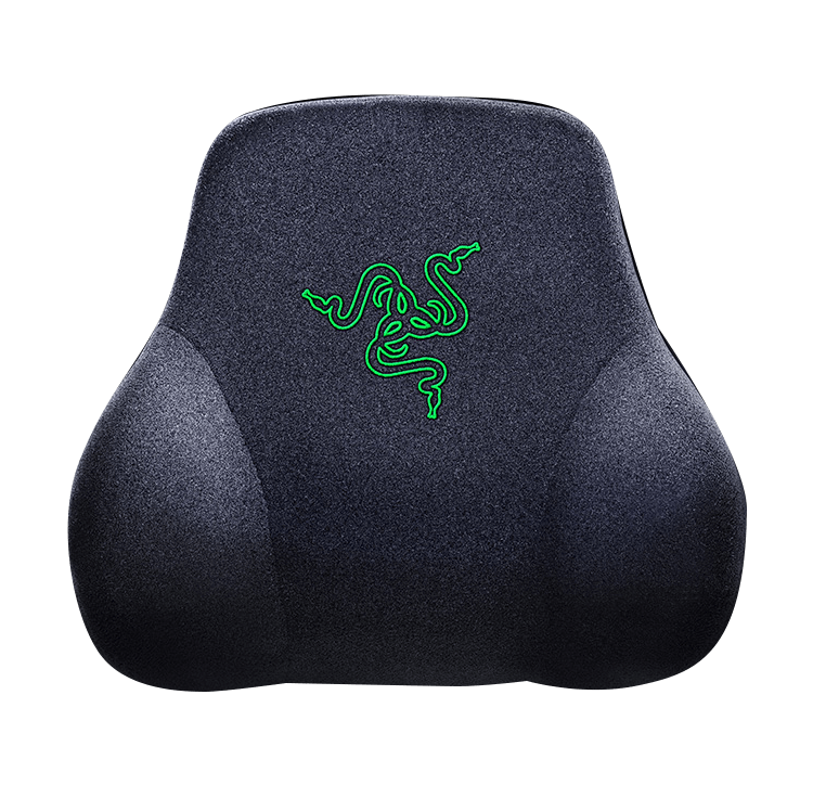 RAZER HEAD CUSHION NECK & HEAD SUPPORT FOR GAMING CHAIR (BLACK) - DataBlitz
