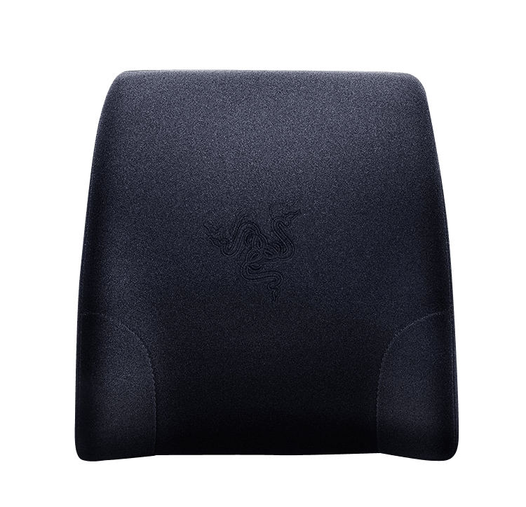 RAZER LUMBAR CUSHION LUMBAR SUPPORT FOR GAMING CHAIR (BLACK) - DataBlitz