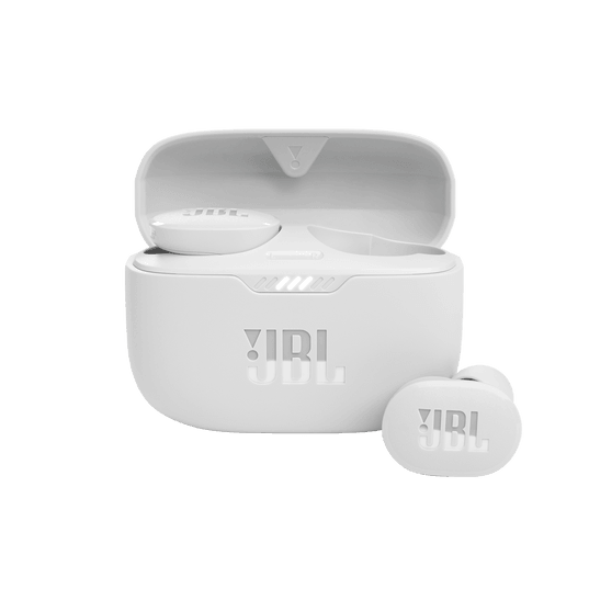 JBL TUNE 130NC TWS True Wireless Noise-Canceling Earbuds (White) - DataBlitz