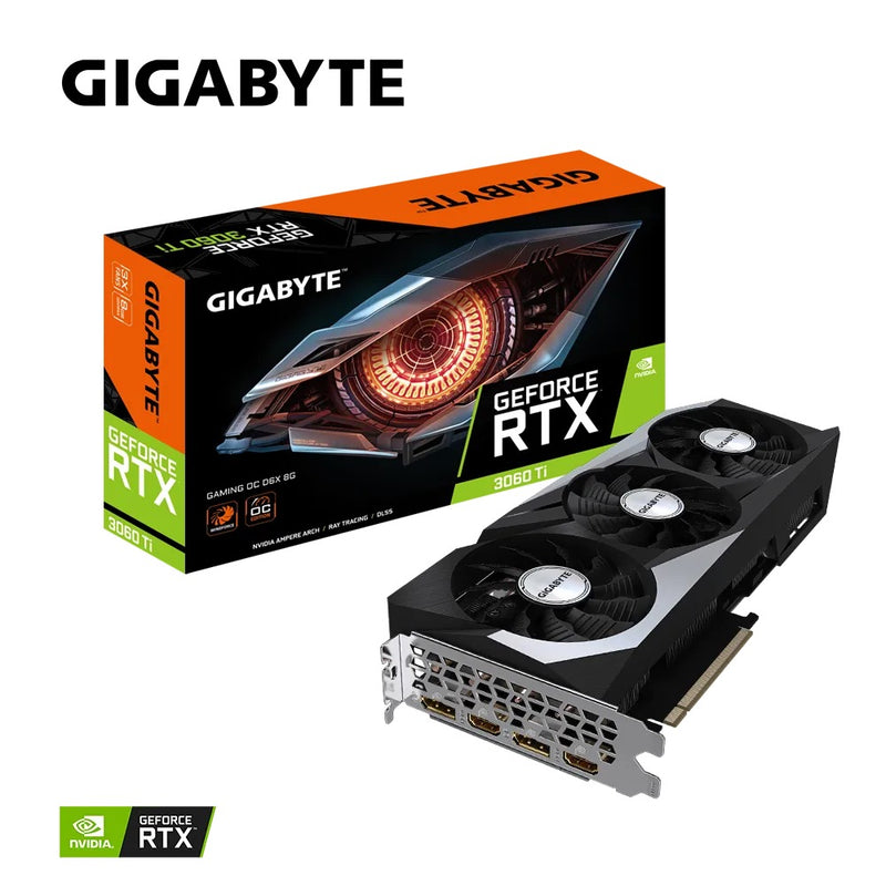 Gigabyte GeForce RTX 3060 TI Gaming OC 8GB GDDR6X Graphics Card