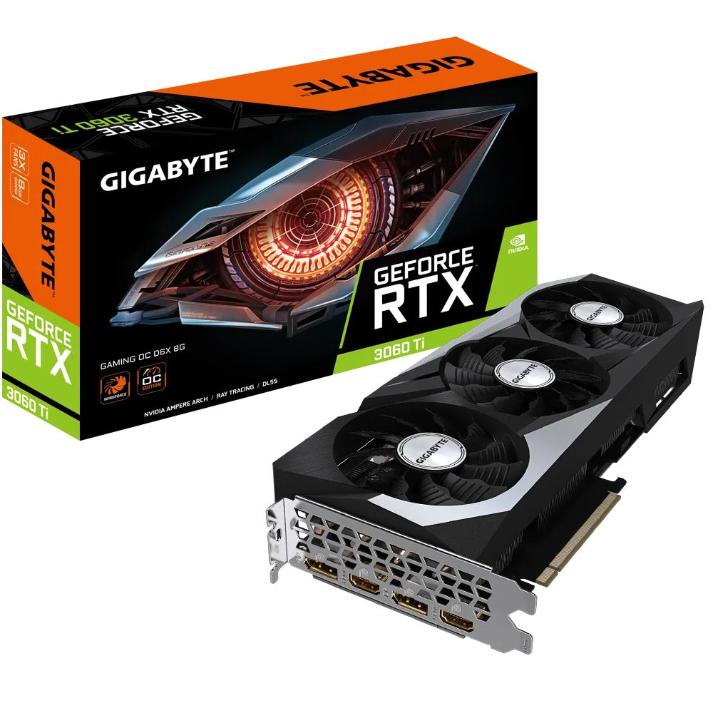 Gigabyte GeForce RTX 3060 TI Gaming OC 8GB GDDR6X Graphics Card