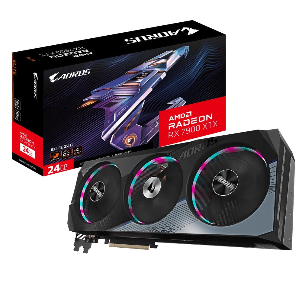 Gigabyte Aorus AMD Radeon RX 7900 XTX Elite 24GB GDDR6 Graphics Card