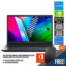 ASUS VIVOBOOK PRO 15 OLED K3500PH-L1085TS LAPTOP (QUIET BLUE) | 15.6" FHD | i5-11300H | 8GB DDR4 | 512GB SSD | GTX 1650 | WIN10 + MS OFFICE HOME & STUDENT 2019 + ASUS NEREUS BACKPACK (BLACK) - DataBlitz