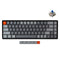 Keychron K6 RGB Backlight Aluminum Wireless Mechanical Keyboard (Gateron Blue Switch) (K6Q2)