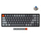 Keychron K6 RGB Backlight Aluminum Hot-Swappable Wireless Mechanical Keyboard (Blue Switch) (K6W2)