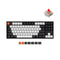 Keychron C1 87-Key Tenkeyless White Led Backlight Hot-Swappable Wired Mechanical Keyboard (Red Switch) (C1g1)