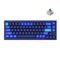 Keychron Q2 QMK Custom Mechanical Fully Assembled Navy Blue Keyboard (Gateron G Pro Blue Switch) (Q2J2)