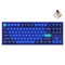 Keychron Q3 QMK Custom Mechanical Fully Assembled Navy Blue Knob Wired Keyboard (Brown Switch) (Q3O3)