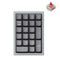 Keychron Q0 QMK Fully Assembled Custom Silver Grey Number Pad (Gateron G Pro Red Switch) (Q0D1)