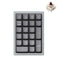 Keychron Q0 QMK Fully Assembled Custom Silver Grey Number Pad (Gateron G Pro Brown Switch) (Q0D3)