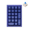Keychron Q0 QMK Fully Assembled Custom Navy Blue Number Pad (Gateron G Pro Blue Switch) (Q0J2)