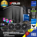 Powered By Asus: Ultra GT502 - Intel TUF i9-13900KF 64GB RAM 2TB SSD RTX 4090 Desktop Gaming PC - DataBlitz
