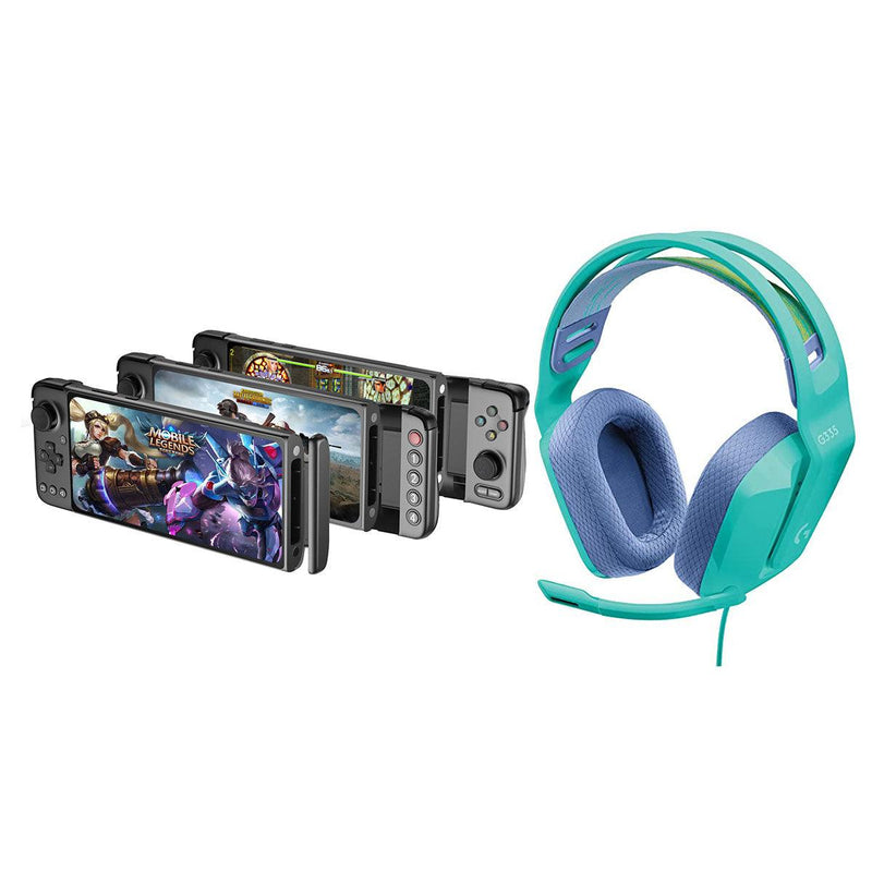 Logitech G335 (Mint) + GPD - DataBlitz