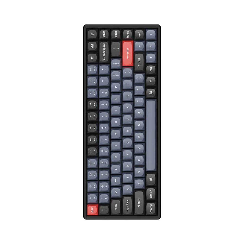 Keychron K2 Pro QMK/VIA Hot-Swappable RGB Backlight Aluminum Wireless Mechanical Keyboard (K Pro Mechanical Blue Switch) (K2P-J2)