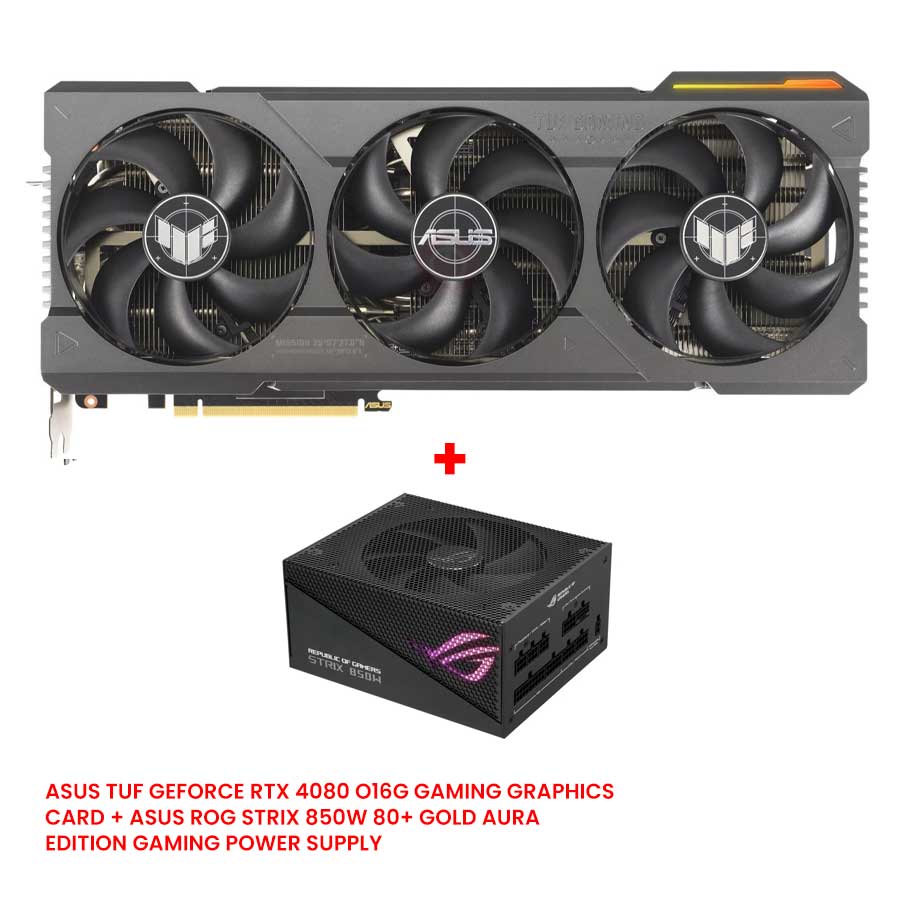 Asus TUF GeForce RTX 4080 O16G Gaming Graphics Card