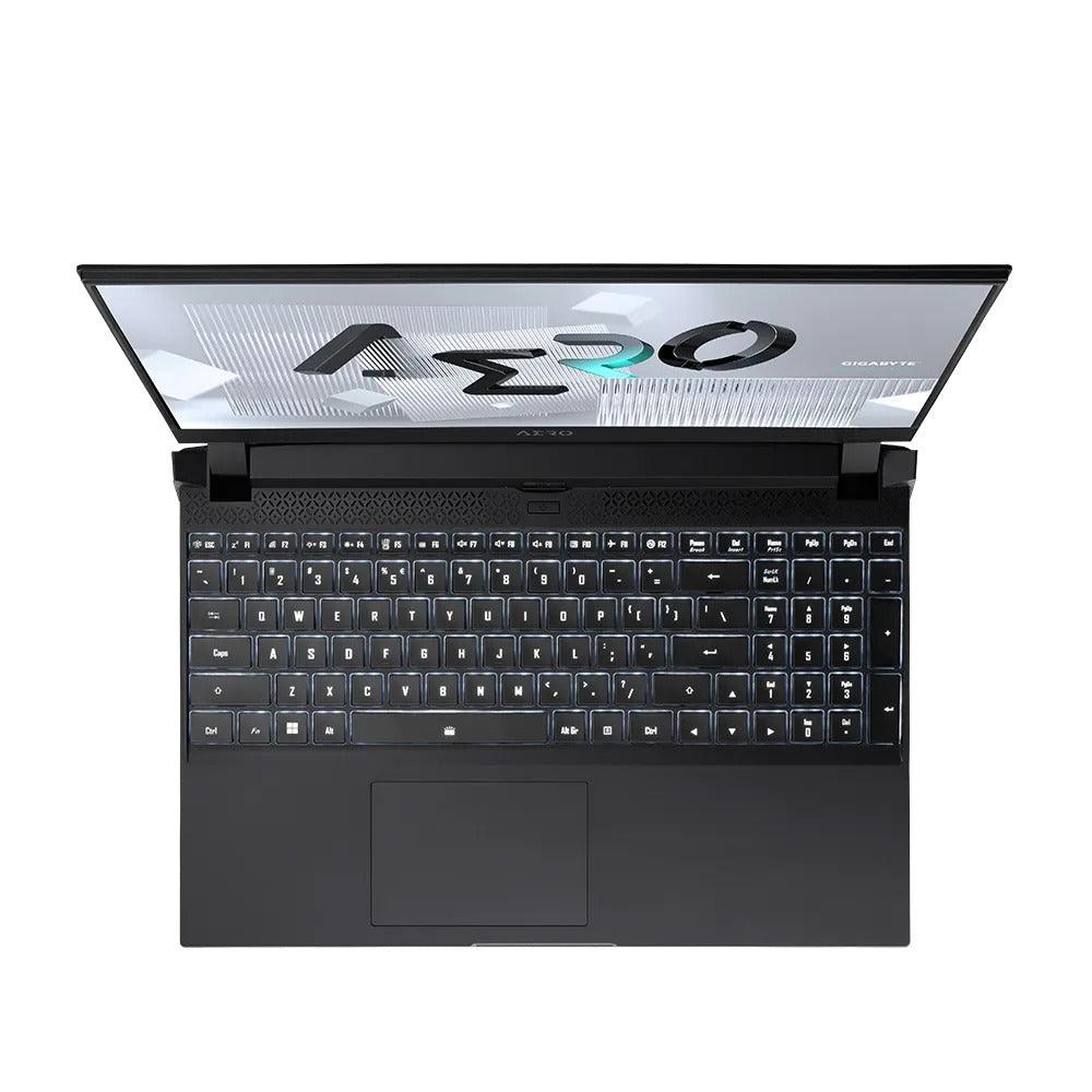 Gigabyte AERO 5 XE4-73PH614SH Gaming Laptop (Black) | 15.6" UHD | i7-12700H | 16GB DDR4 | 1 TB SSD | RTX™ 3070 Ti | Windows 11 Home + Gigabyte Backpack - DataBlitz