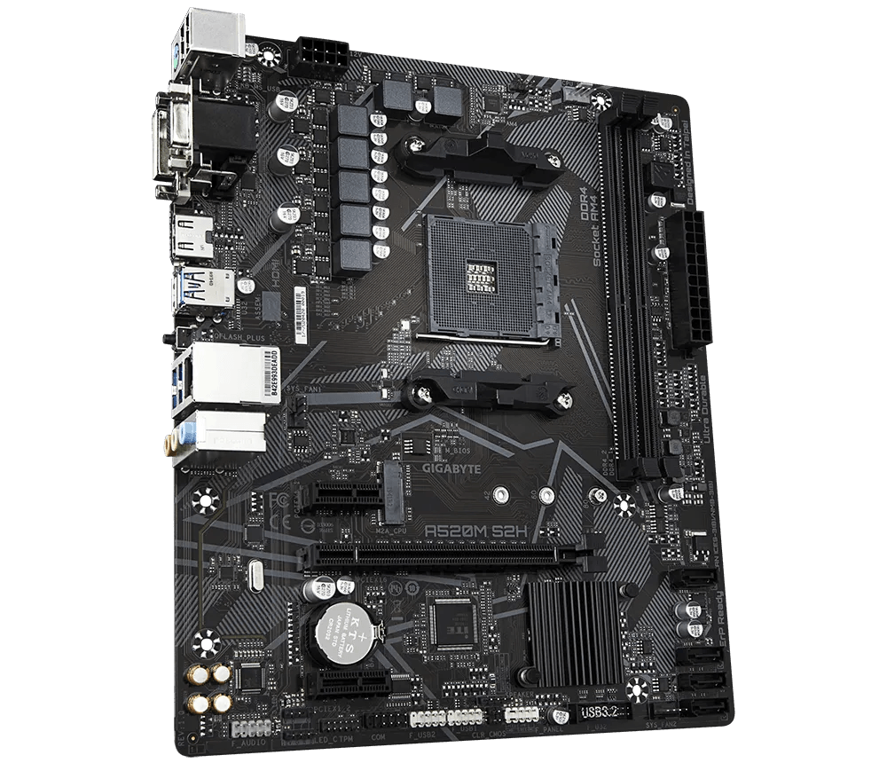 GIGABYTE A520M S2H Ultra Durable Motherboard - DataBlitz