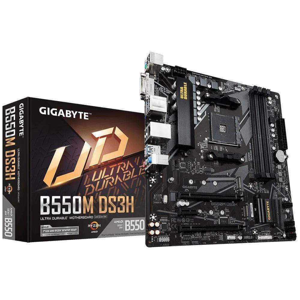 Gigabyte B550M DS3H AMD AM4 Ultra Durable Motherboard - DataBlitz