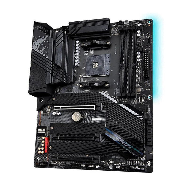 GIGABYTE B550 AORUS ELITE AX V2 AM4 AMD B550 ATX Motherboard with Dual M.2,  SATA 6Gb/s, USB 3.2 Gen 2, 2.4/5 GHz Dual-Band, 2.5 GbE LAN, PCIe 4.0 