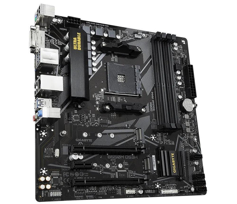 Gigabyte B550M DS3H AMD AM4 Ultra Durable Motherboard - DataBlitz