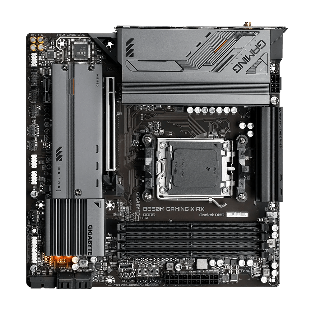 GIGABYTE B650M Gaming X AX Motherboard - DataBlitz