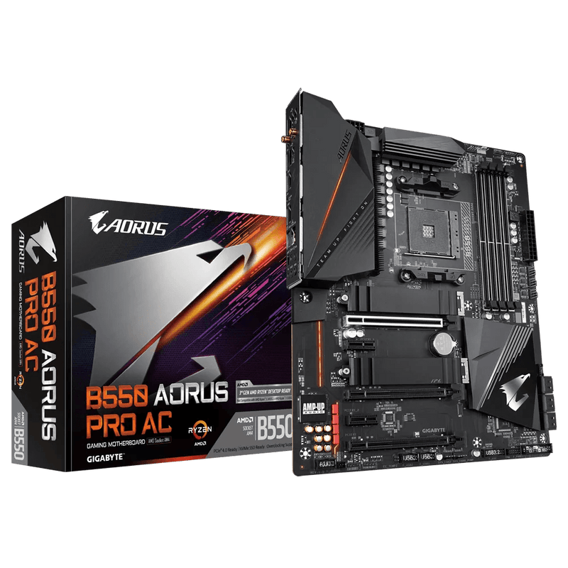 GIGABYTE B550 Aorus Pro AC Gaming Motherboard - DataBlitz