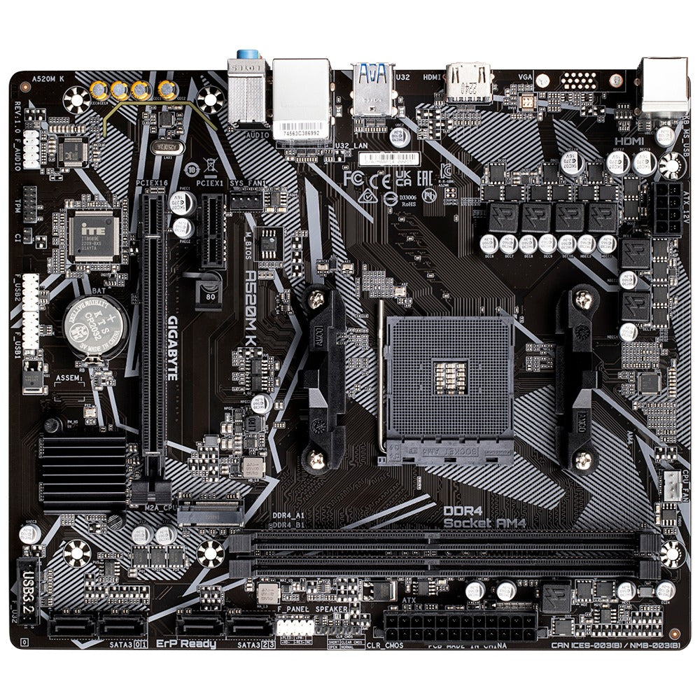 Gigabyte A520M K Ultra Durable Motherboard