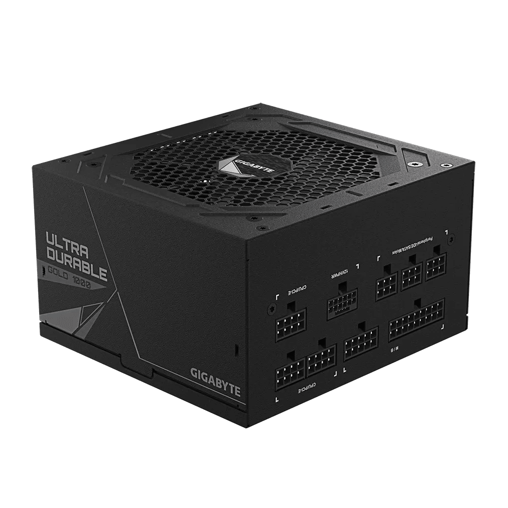 Gigabyte GP-UD1000GM PG5 1000W Gold PCIE 5.0 Modular Power Supply - DataBlitz
