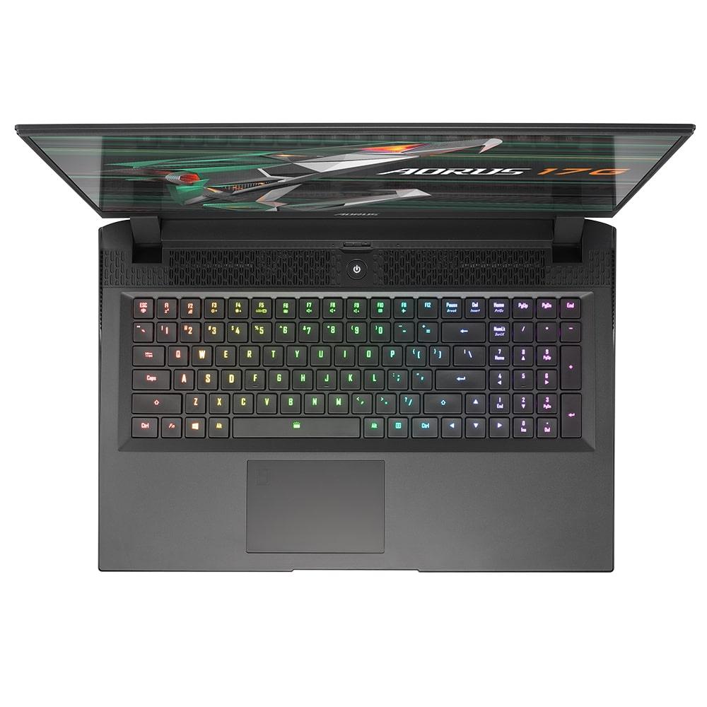 GIGABYTE AORUS 17G YD-73S1345GH 300HZ GAMING LAPTOP (BLACK) | 17.3" FHD | i7-11800h | 32 GB DDR4 | 512GB SSD | RTX 3080 | WIN10 + GIGABYTE AORUS G2 BACKPACK (BLACK) + KINGSTON NV1 NVME PCIE M.2 500GB SSD (SNVS/500G) UPGRADE - DataBlitz