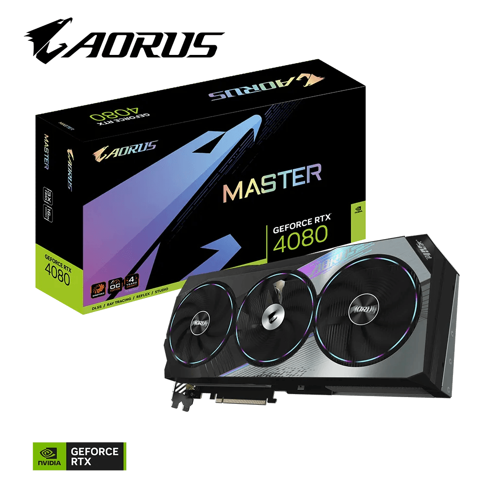 Gigabyte AORUS GeForce RTX 4080 16GB Master Graphics Card - DataBlitz