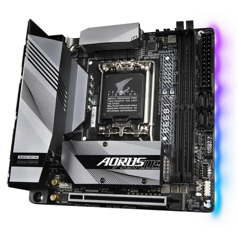 Gigabyte B660i Aorus Pro DDR4 Gaming Motherboard - DataBlitz