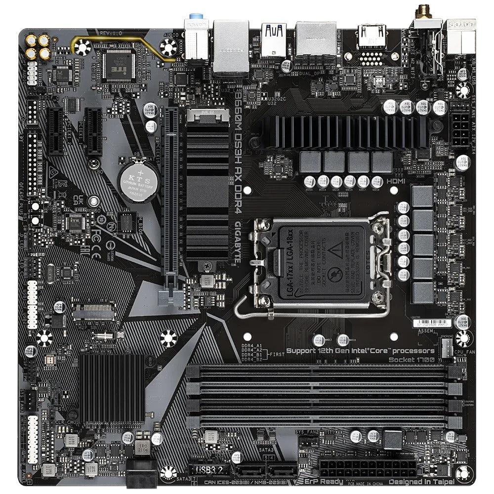 Gigabyte B660M DS3H AX DDR4 Motherboard - DataBlitz