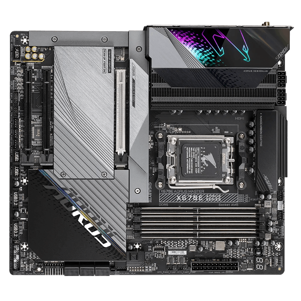 GIGABYTE X670E AORUS Master Gaming Motherboard - DataBlitz