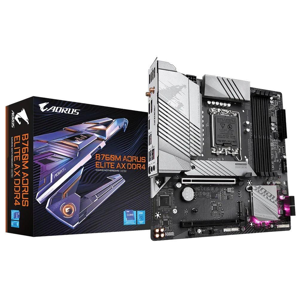 Gigabyte B760M Aorus Elite AX DDR4 Gaming Motherboard - DataBlitz